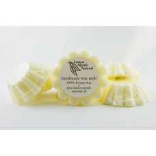 Lemon Myrtle Hand Poured Ecosoy Wax Melt - single